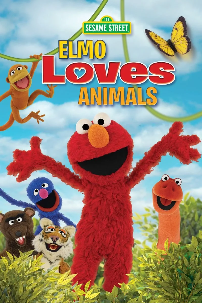 Poster van Sesame Street: Elmo Loves Animals