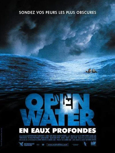 Affiche Open water - En eaux profondes