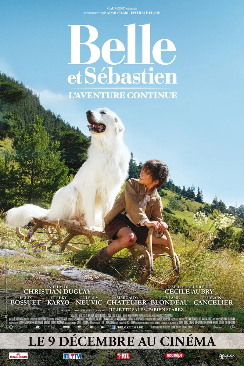 Affiche de Belle et Sébastien : l'aventure continue