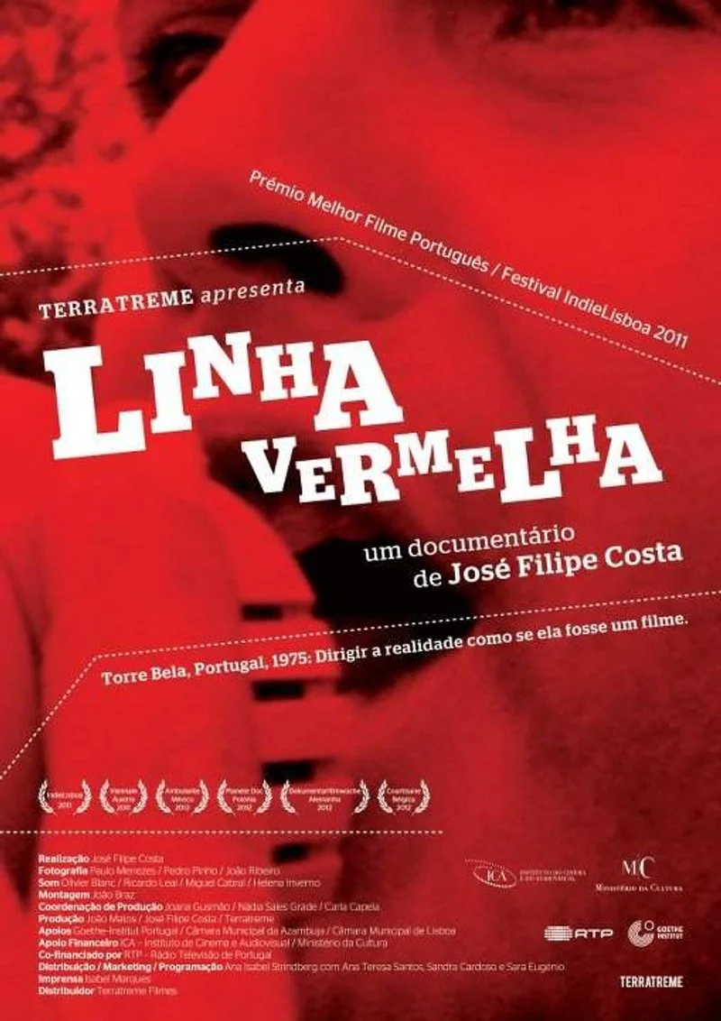 Poster van Linha vermelha