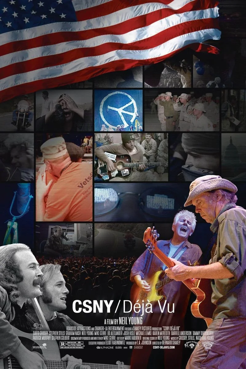 Poster van CSNY Déjà Vu