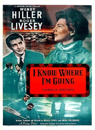 Affiche 'I Know Where I'm Going!'