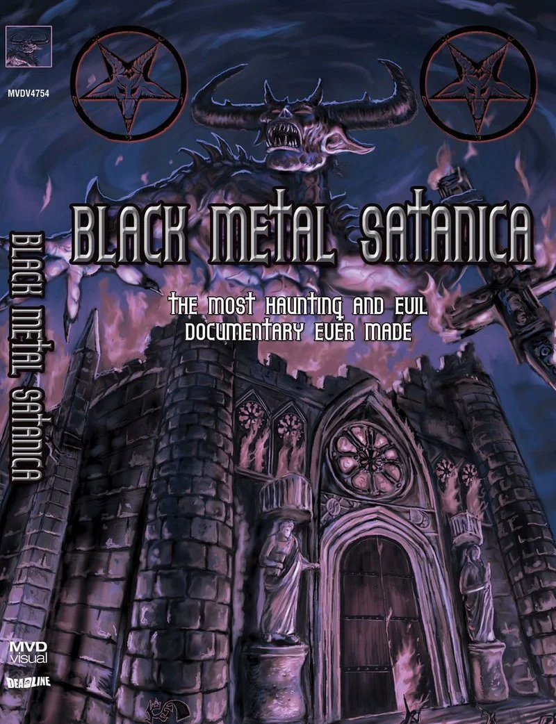 Poster van Black Metal Satanica