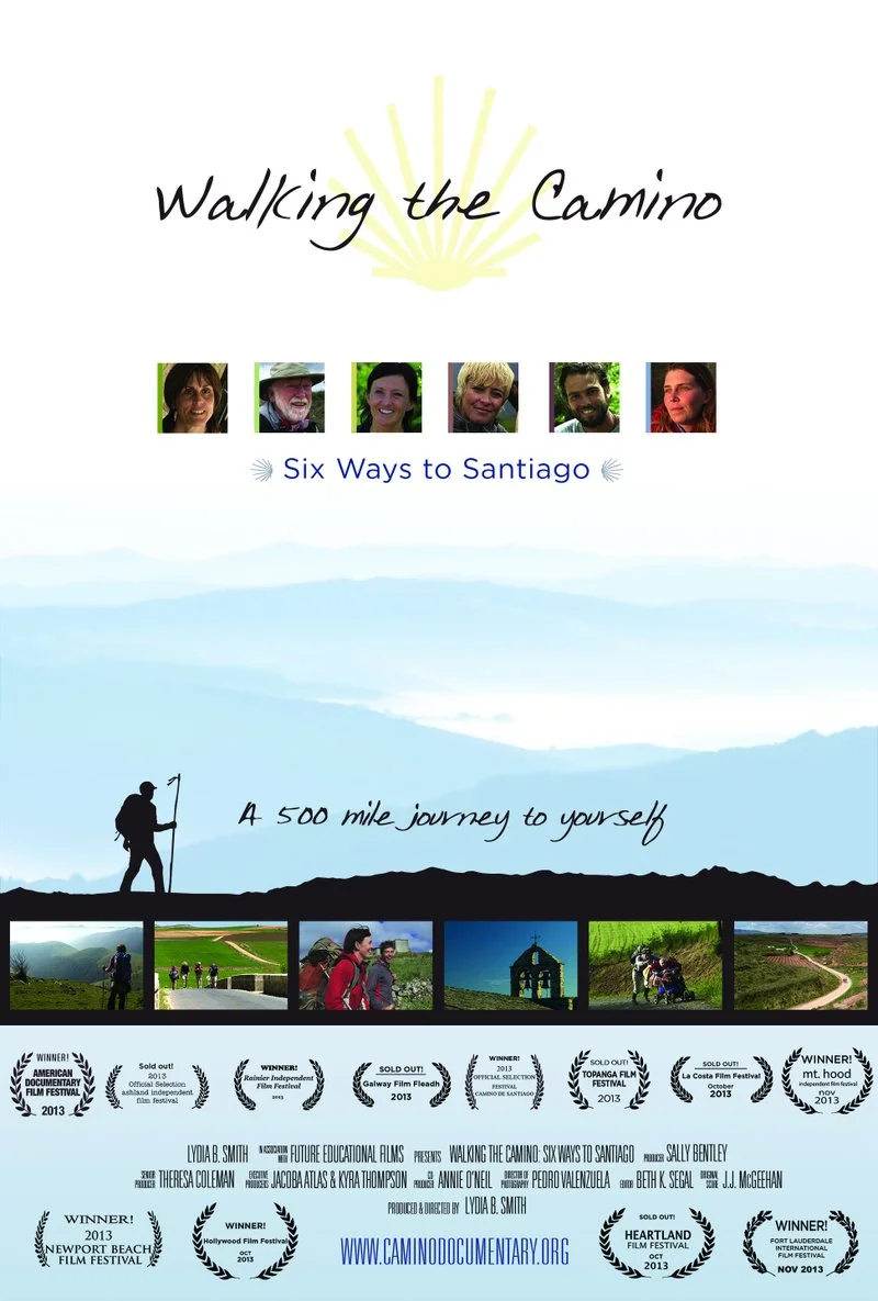 Poster van Walking the Camino: Six Ways to Santiago