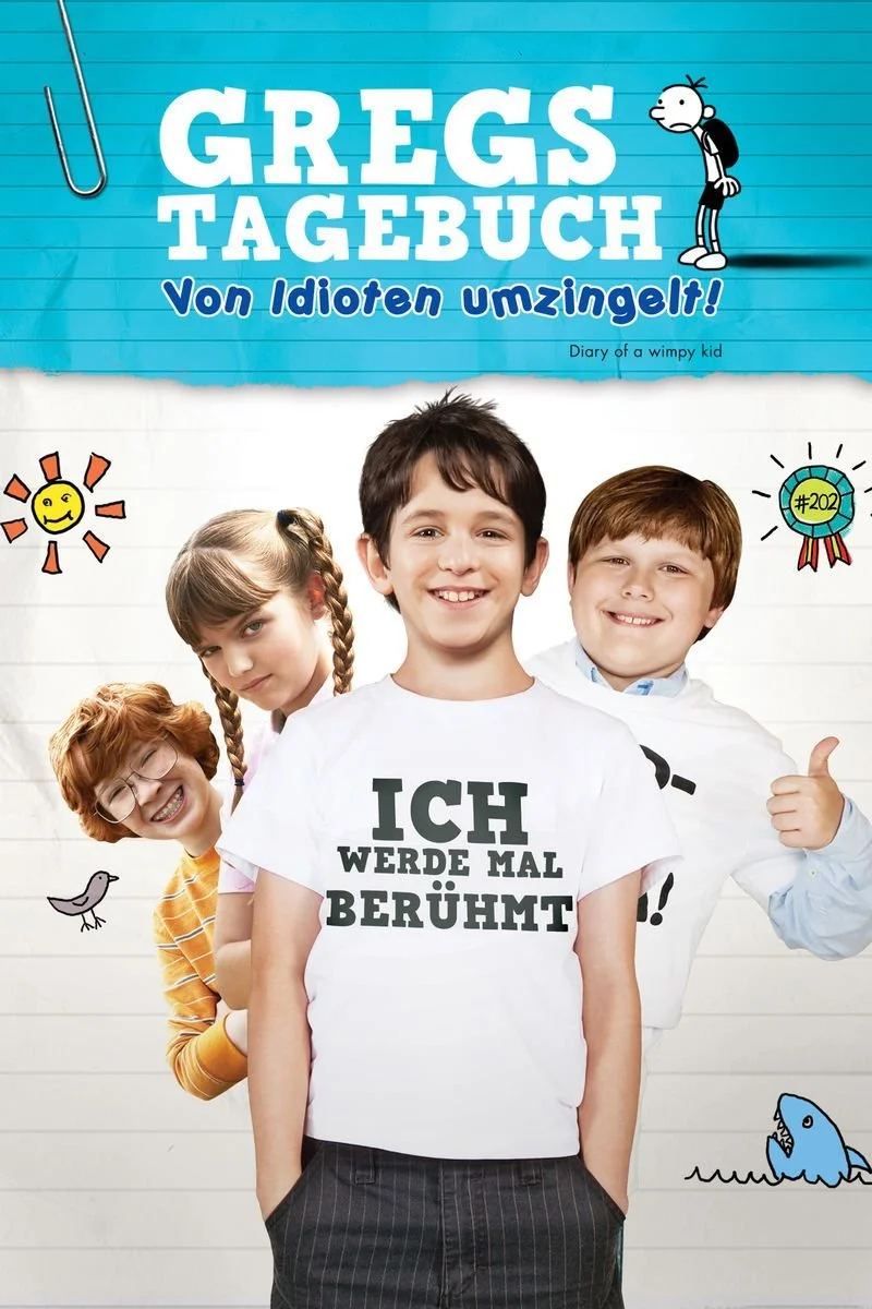 Affiche de Gregs Tagebuch – Von Idioten umzingelt!