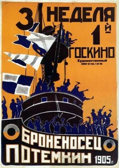 Poster Bronenosets Potemkin