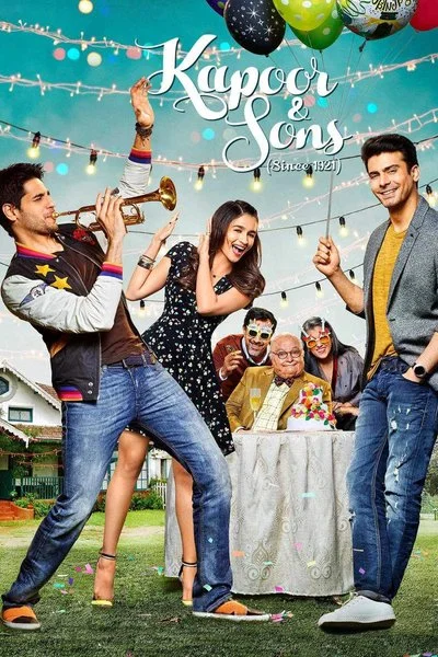 Affiche Kapoor&nbsp;&amp;&nbsp;Sons