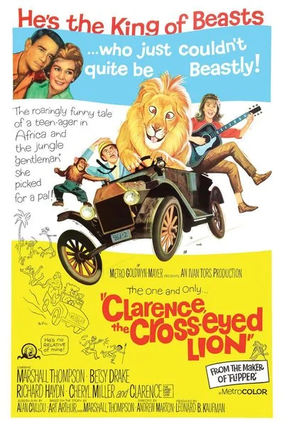 Affiche Clarence, the Cross-Eyed Lion