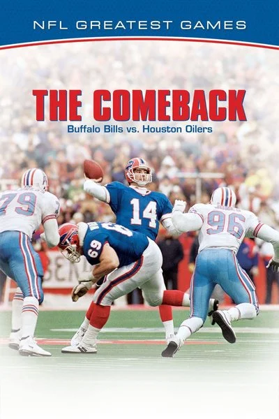 Affiche NFL Greatest Game: The Comeback - Buffalo Bills vs. Houston Oilers