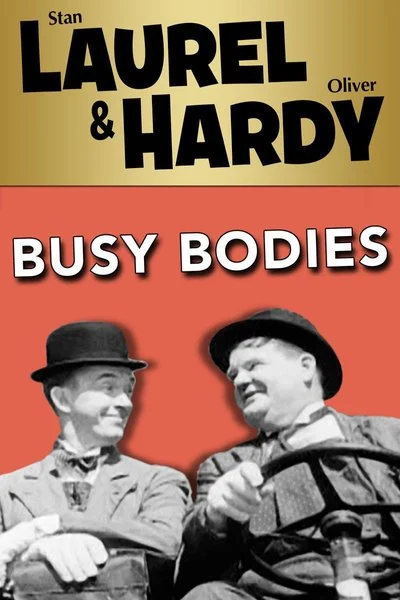 Poster Laurel & Hardy: Busy Bodies