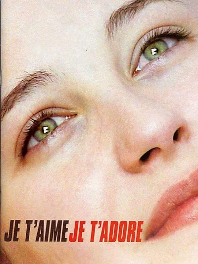 Poster Je t'aime, je t'adore