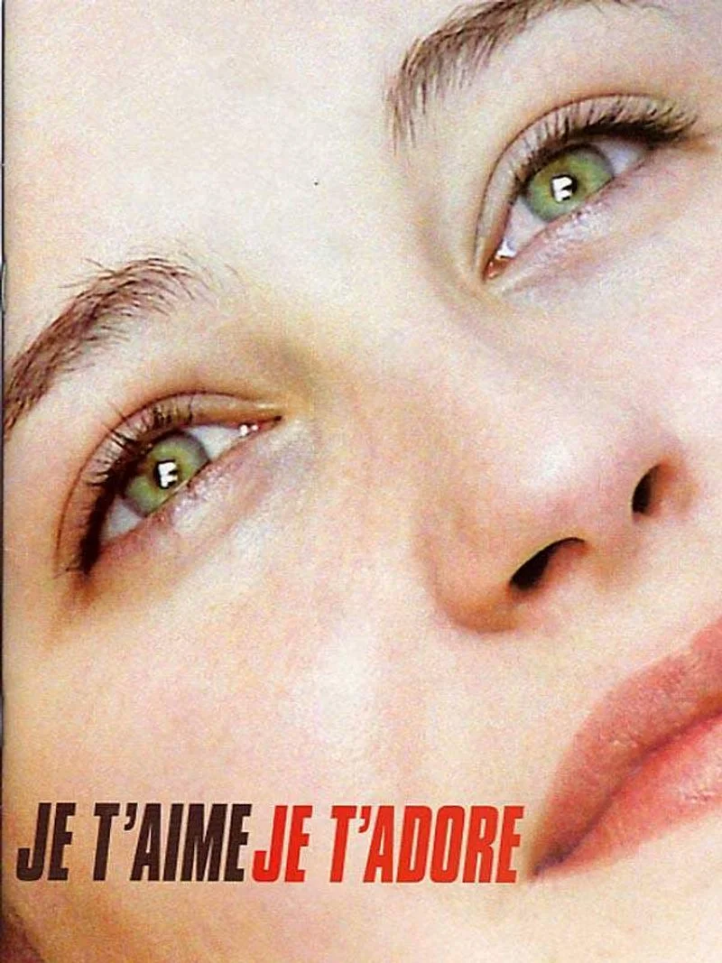 Poster van Je t'aime, je t'adore