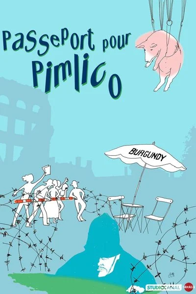 Poster Passeport pour Pimlico