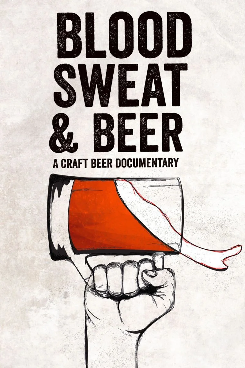 Poster van Blood, Sweat, & Beer