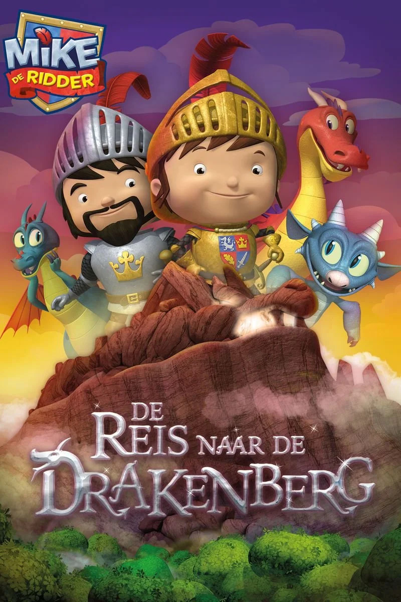 Poster van Mike de Ridder, reis naar de drakenberg