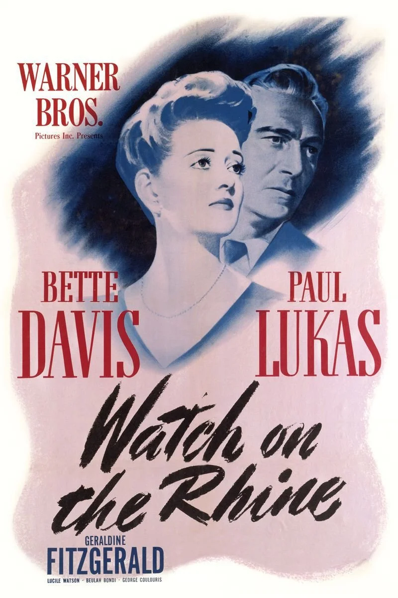Affiche de Watch on the Rhine