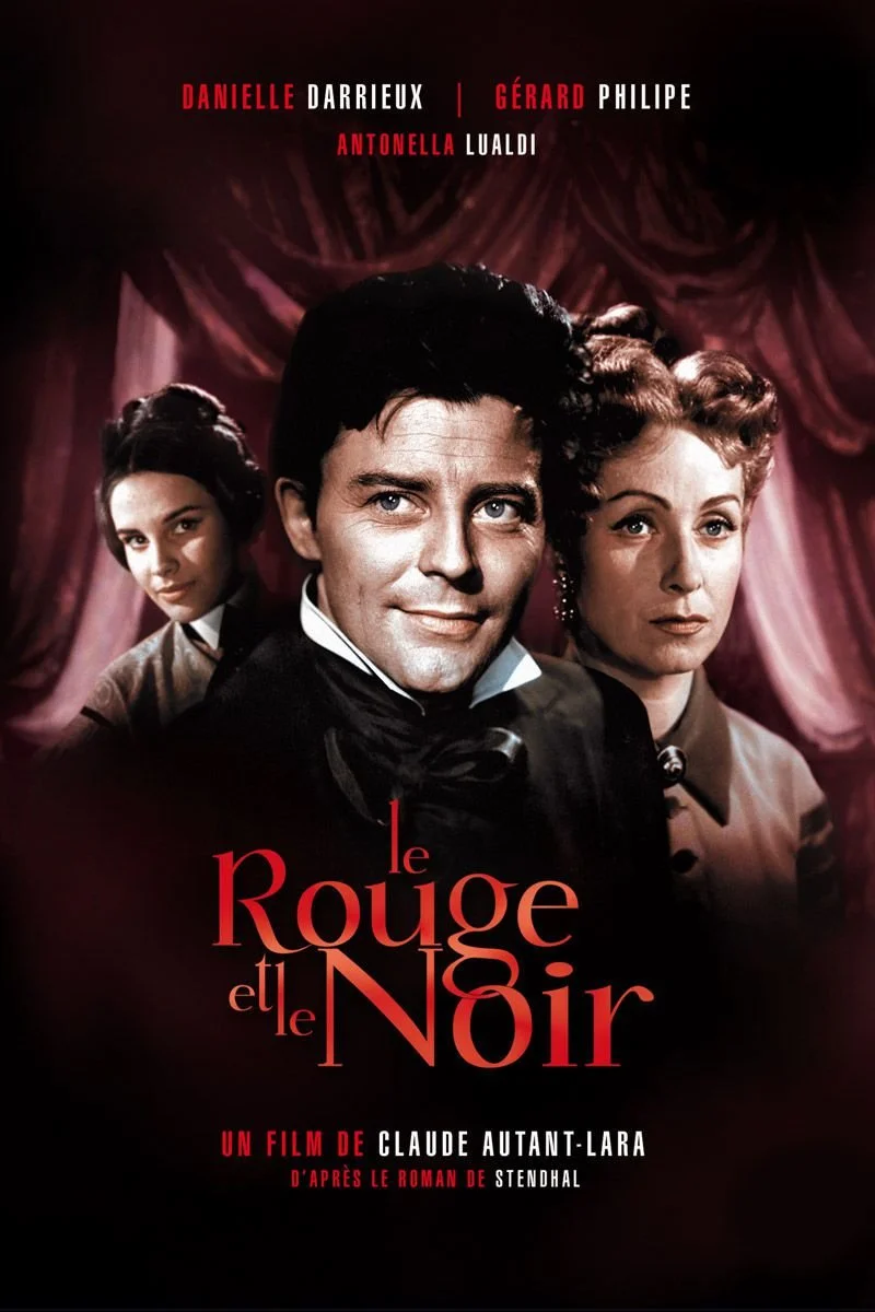 Poster van Le rouge et le noir