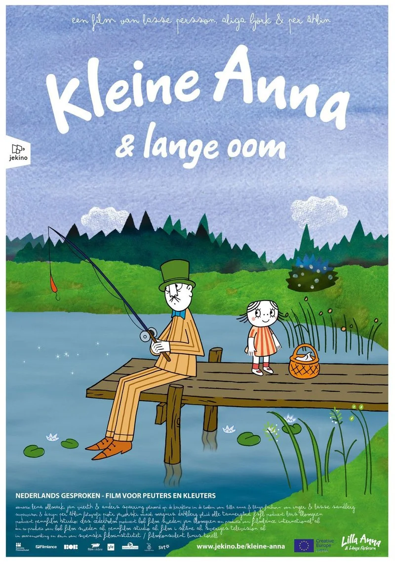 Affiche de Lilla Anna och Långa Farbrorn