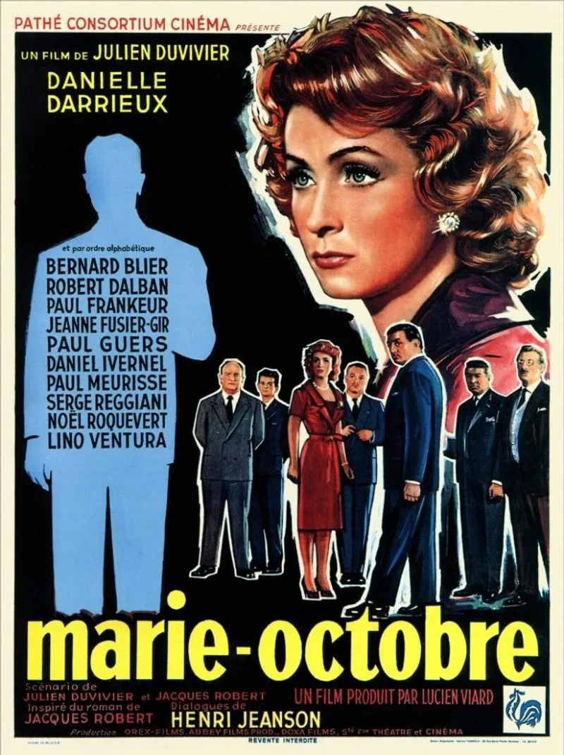 Affiche de Marie-Octobre
