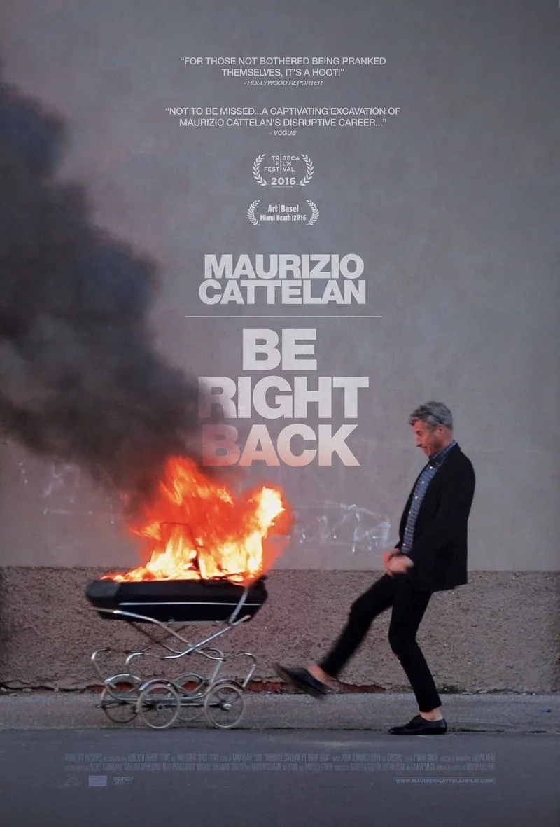Affiche de Maurizio Cattelan: Be Right Back