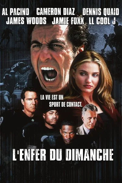 Affiche L'enfer du dimanche
