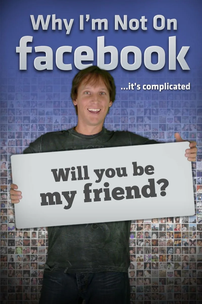 Poster van Why I'm Not On Facebook