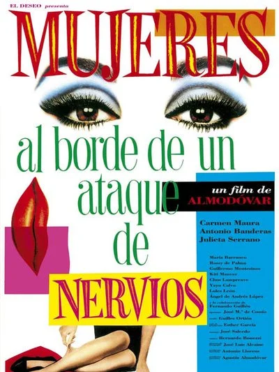 Poster Mujeres al borde de un ataque de "nervios"