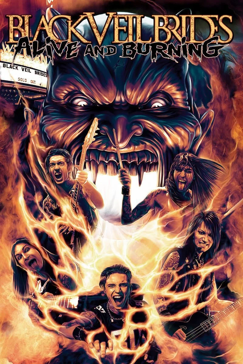 Affiche de Black Veil Brides: Alive and Burning