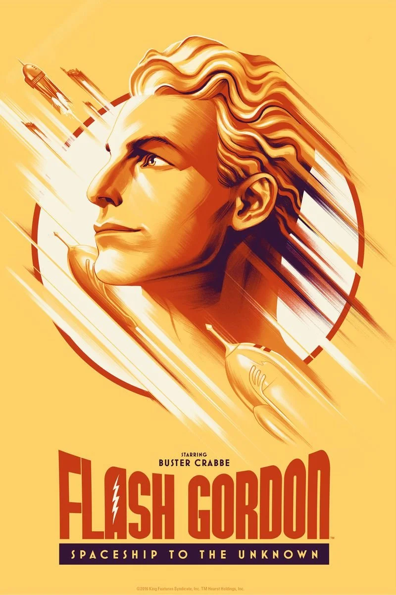Poster van Flash Gordon: Spaceship to the Unknown
