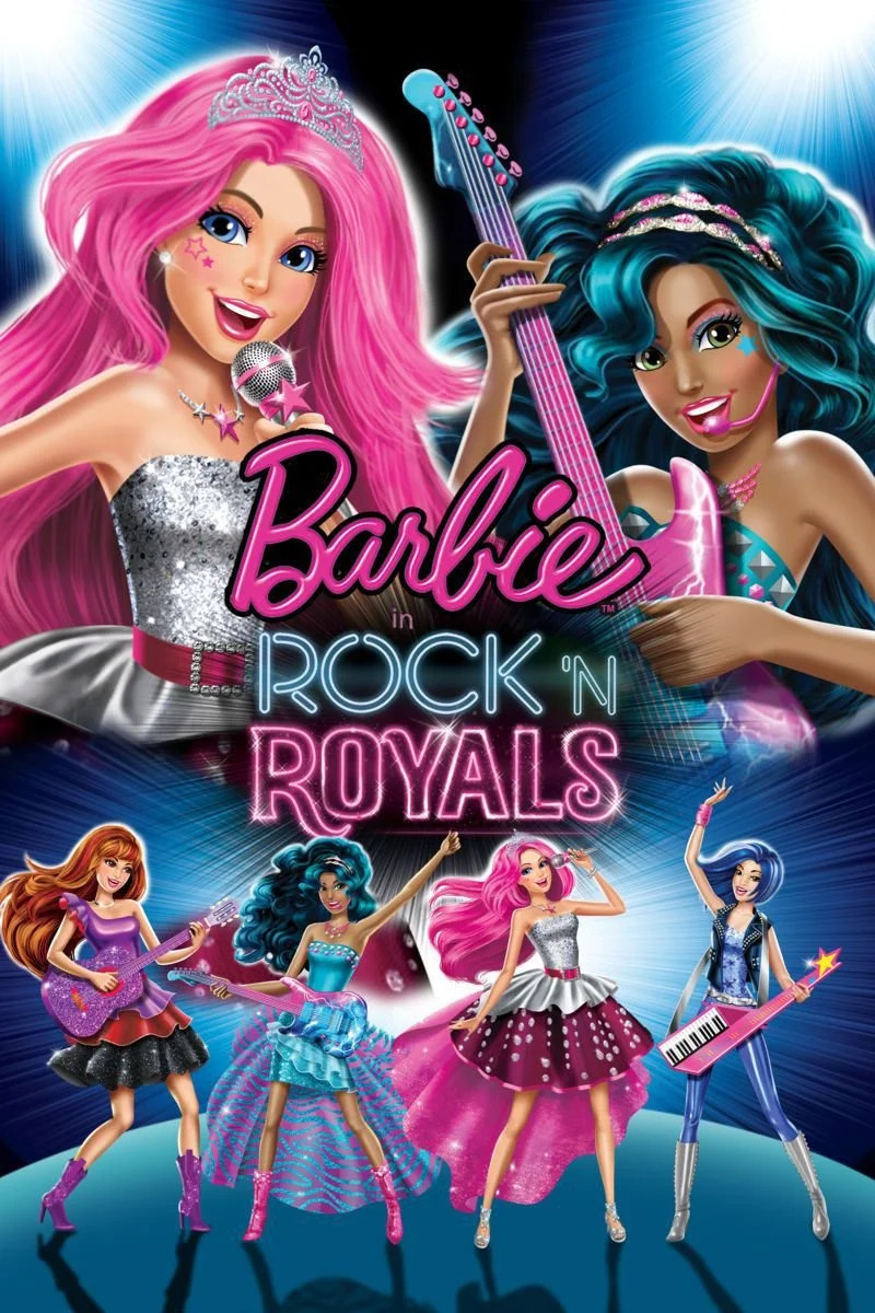 Poster van Barbie In Rock 'n Royals