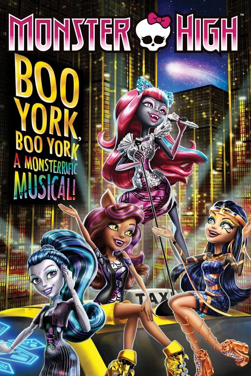Affiche de Monster High: Boo York, Boo York - Une comédie musicale monstrueuse!