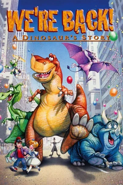 Poster We're Back! A Dinosaur's Story