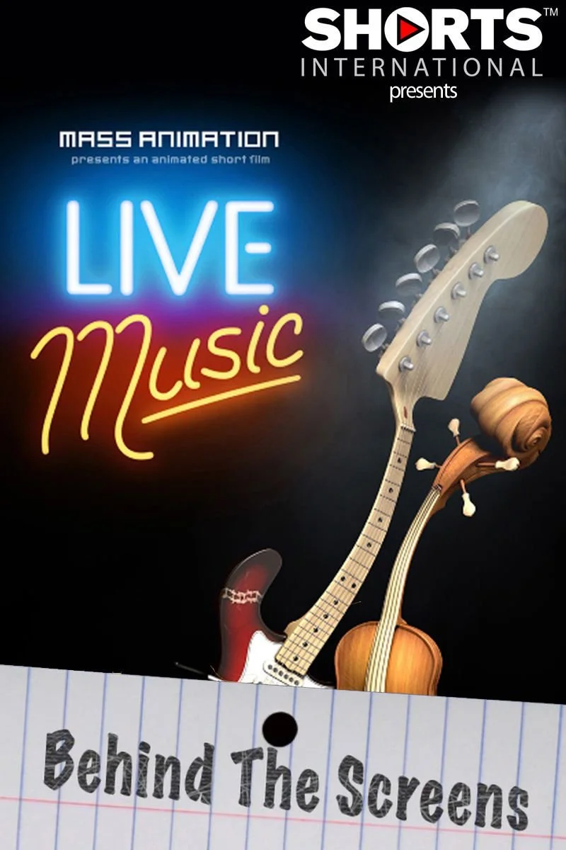 Poster van Mass Animation Presents: Live Music - Behind the Screens