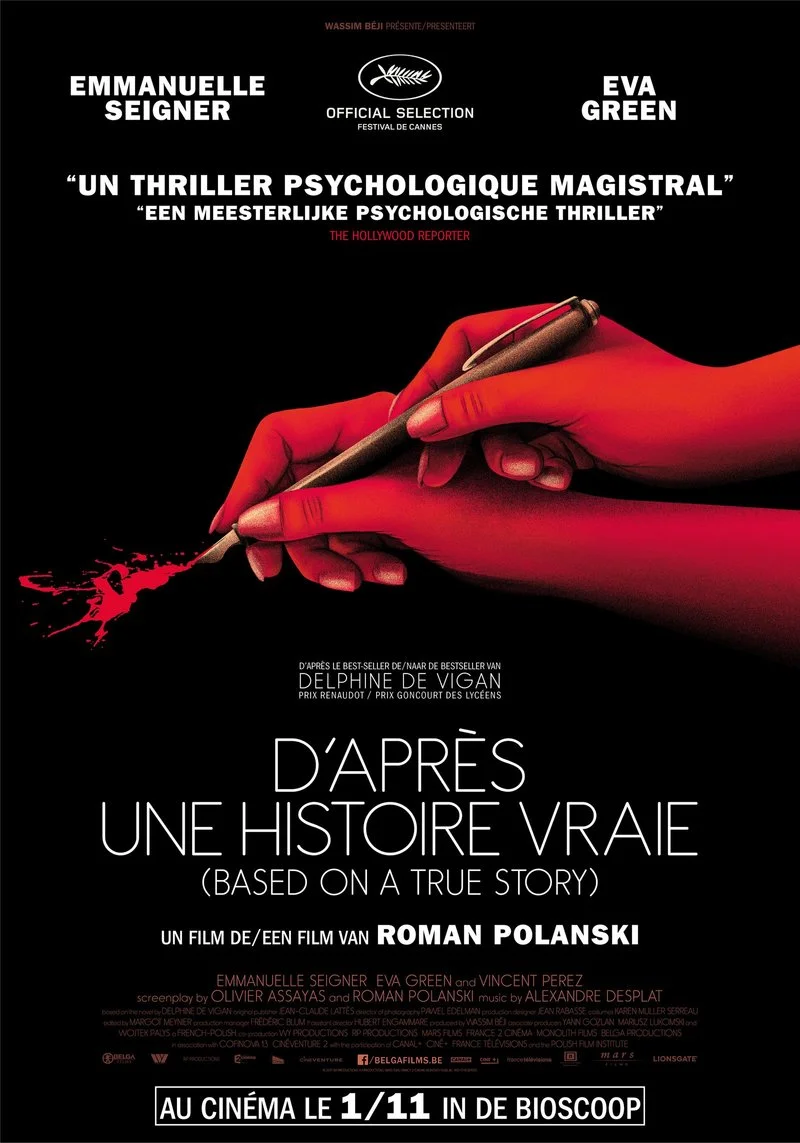 Affiche de D'après une Histoire Vraie