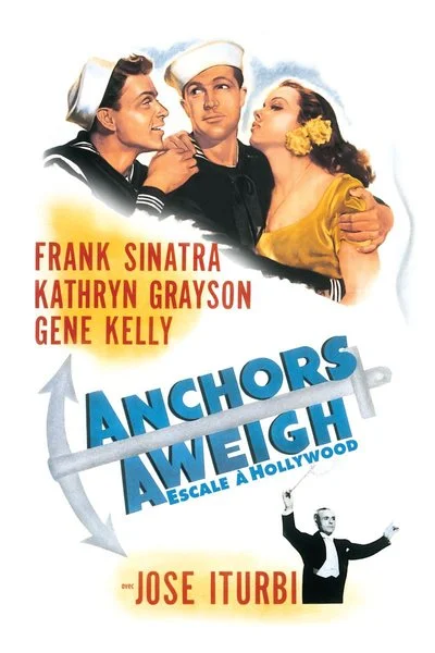 Poster Anchors Aweigh