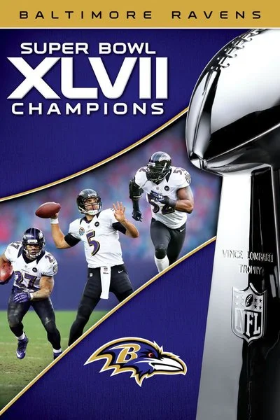 Affiche NFL Baltimore Ravens Super Bowl XLVII Champions