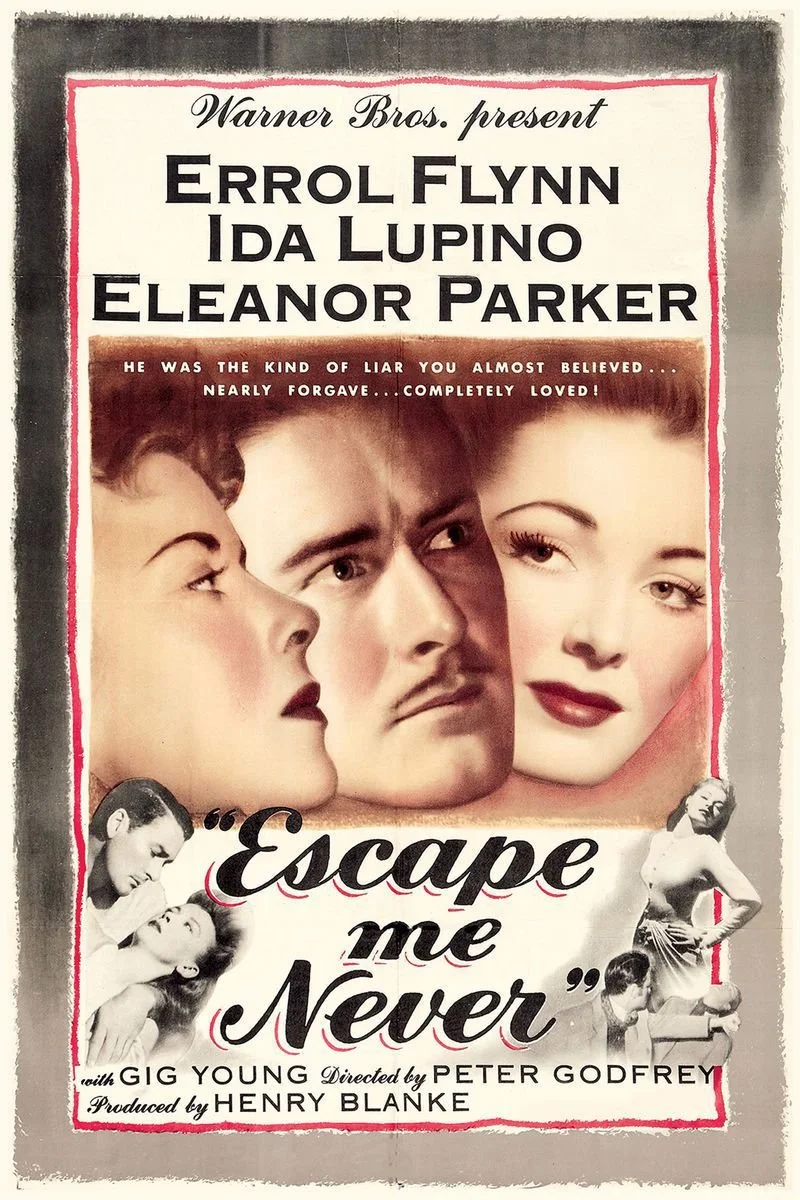 Poster van Escape Me Never