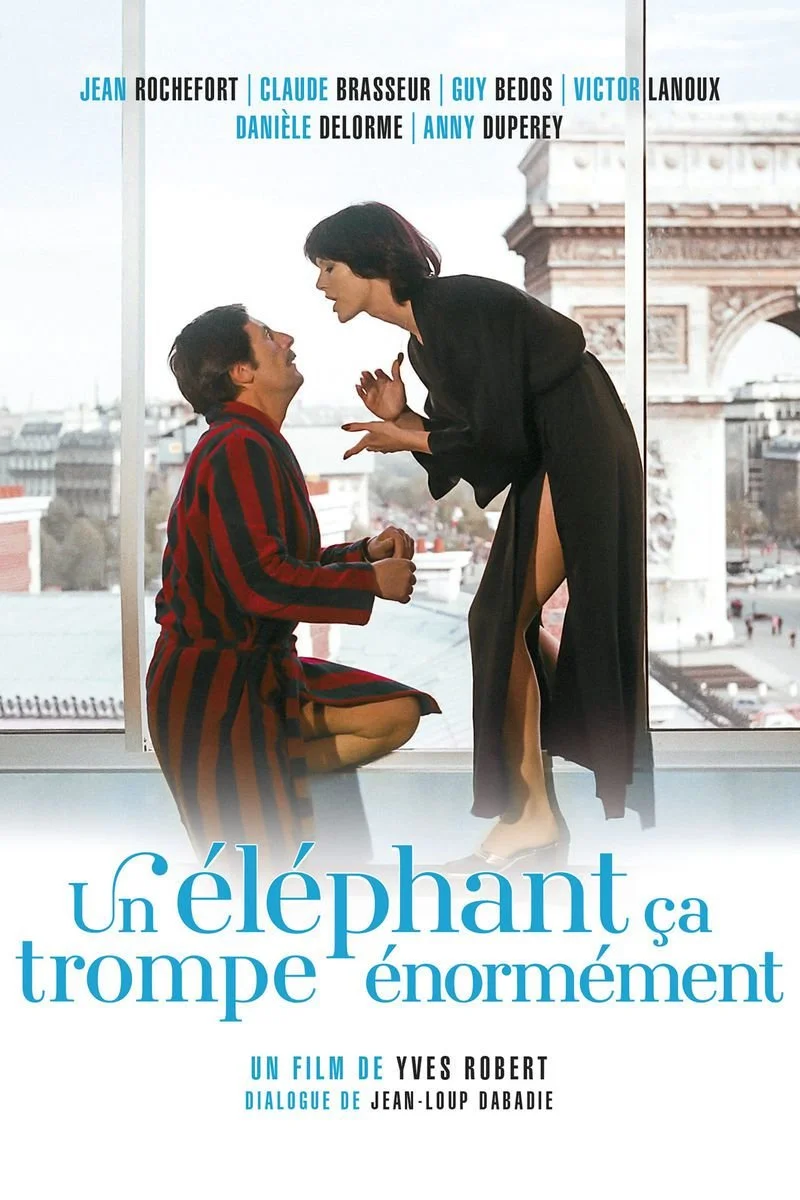 Poster van Un éléphant ça trompe énormément