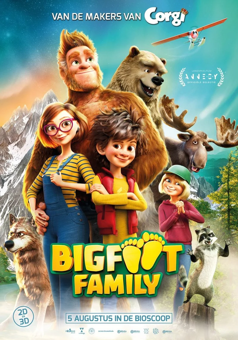 Poster van Bigfoot Family