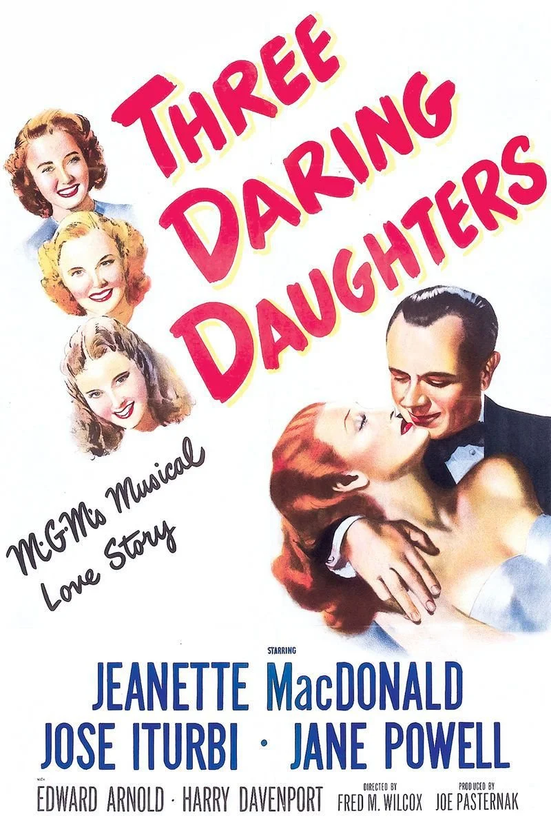 Poster van Three Daring Daughters