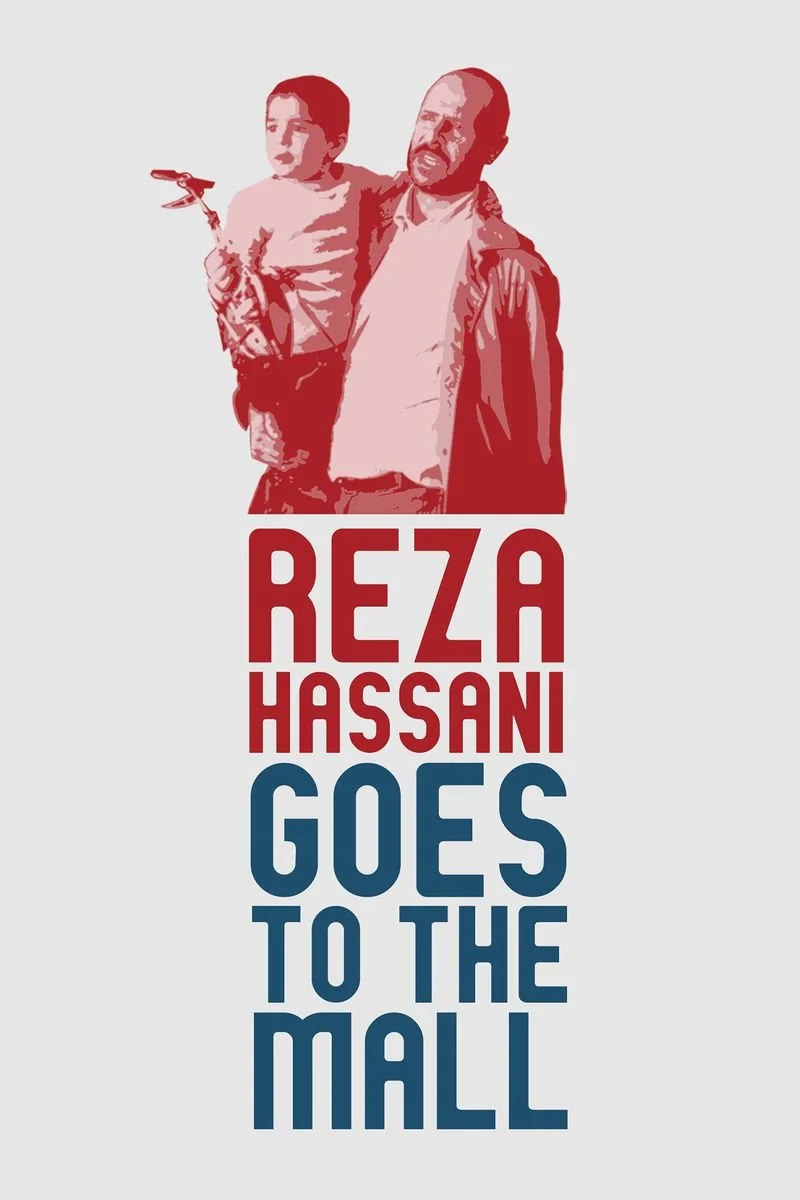 Poster van Reza Hassani Goes to the Mall