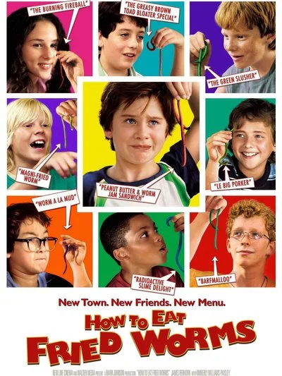Poster How to Eat Fried Worms