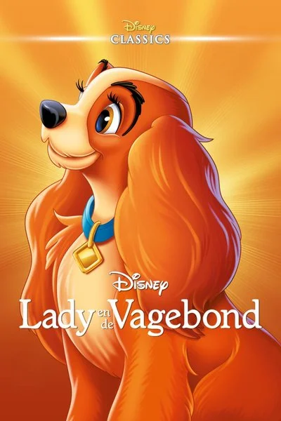 Poster Lady en de Vagebond