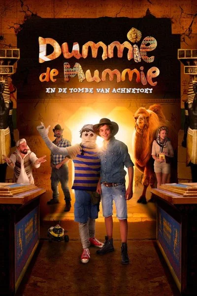 Poster Dummie de Mummie en de tombe van Achnetoet