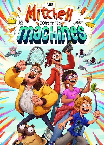 Poster The Mitchells vs. the Machines