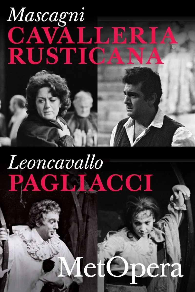 Affiche de Cavalleria Rusticana & Pagliacci