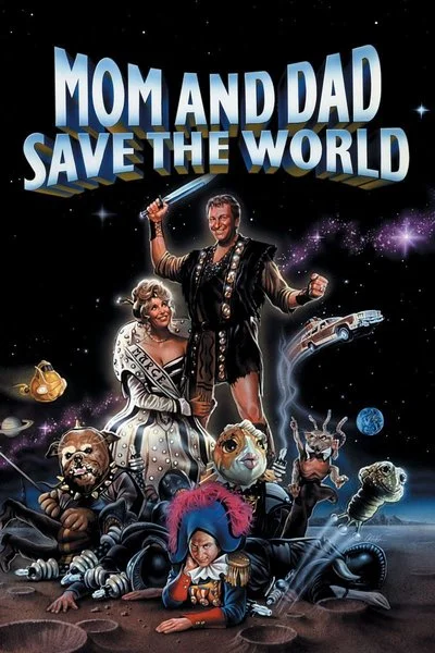 Poster Mom and Dad Save the World