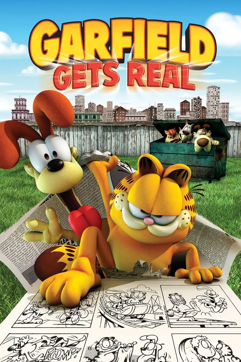 Poster van Garfield Gets Real