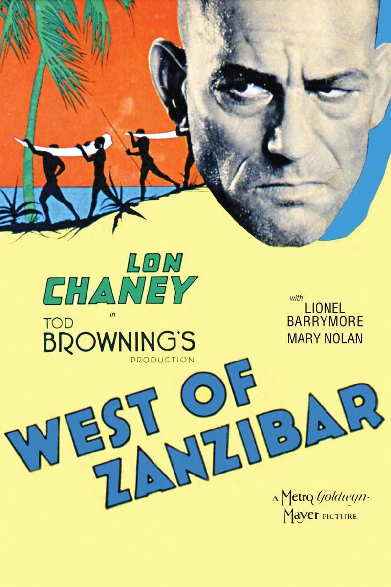 Poster van West of Zanzibar