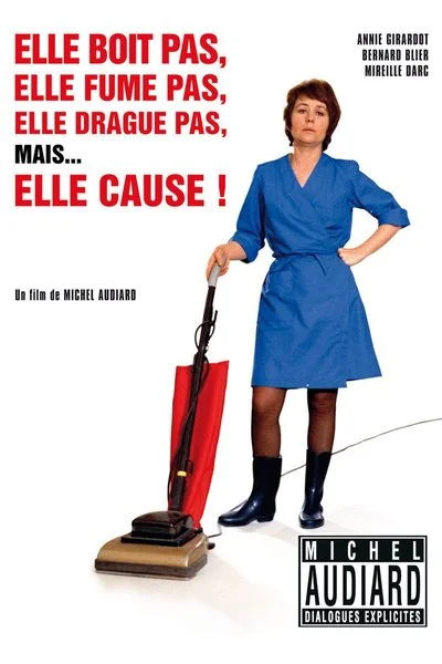 Affiche Elle boit pas, elle fume pas, elle drague pas mais elle cause